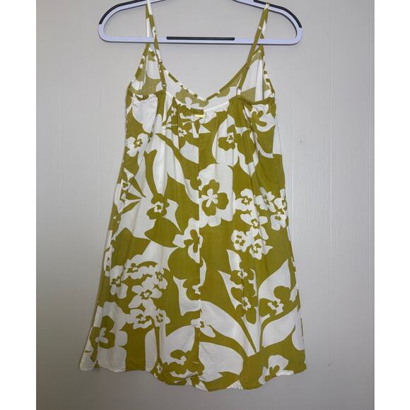 Billabong Medium Floral Adjustable Spaghetti Strap Slip Sundress Surfer Dress - Picture 3 of 4